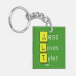 Jess
 Loves
 Tyler  Acrylic Keychains