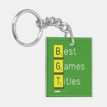 Best
 Games
 Titles  Acrylic Keychains