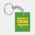 TSHIAMO
 GIFT
 MORAKE  Acrylic Keychains