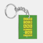 Keep
 Calm
 And
 Follow
 >>The
 Vishal  Acrylic Keychains