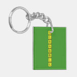 S
 C
 R
 A
 B
 B
 L
 E  Acrylic Keychains