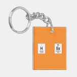 H ES  Acrylic Keychains
