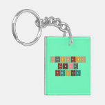 Periodic
 Table
 Writer  Acrylic Keychains