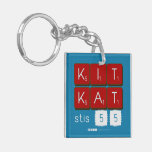 KIT
 KAT
 stis 55  Acrylic Keychains