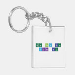 hola gata bela
 felina bela  Acrylic Keychains