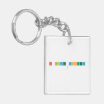 I Love Donutz
   Acrylic Keychains