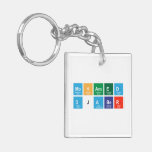 Mohamed
 Djaber  Acrylic Keychains