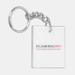 Fulham road  Acrylic Keychains