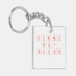 Zydrei
 Waj
 Tancinco
   Acrylic Keychains