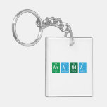 Amanda  Acrylic Keychains