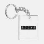 science  Acrylic Keychains