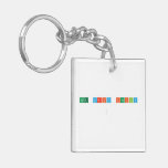 The Script Family 
 
   Acrylic Keychains