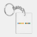 Wilson Gilliam  Acrylic Keychains