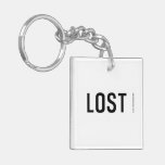 Lost  Acrylic Keychains