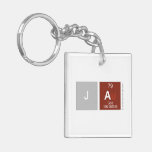 Ja  Acrylic Keychains