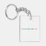 Renaissance Academy Scholars Rocks!  Acrylic Keychains