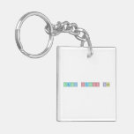 Metal Stress Team  Acrylic Keychains