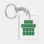 OPS
 Science
 Coaches
 ROCK  Acrylic Keychains