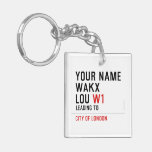 Your Name WAKX LOU  Acrylic Keychains