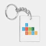  a
 darle
  atomos  Acrylic Keychains