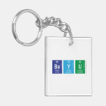 Bayu  Acrylic Keychains