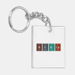 Burcu  Acrylic Keychains