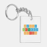 Happy
 Birthday 
 Chris  Acrylic Keychains