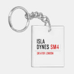 Isla  Dynes  Acrylic Keychains