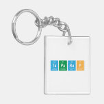 TAPARUP  Acrylic Keychains