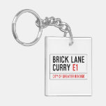 Brick Lane Curry  Acrylic Keychains