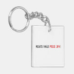 Keats Vale  Acrylic Keychains