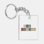 Jack
 Denton  Acrylic Keychains