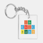 IES
 MARIA 
 BLASCO  Acrylic Keychains