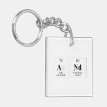 And   Acrylic Keychains