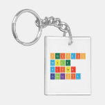 Periodic
 Table
 Writer
 srpolicia  Acrylic Keychains