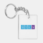 Tatiana  Acrylic Keychains