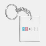 LUC@$#  Acrylic Keychains