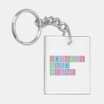 Periodic
 Table
 Writer  Acrylic Keychains
