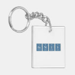 Genius  Acrylic Keychains