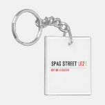Spag street  Acrylic Keychains