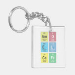 amo
  el
  cafe  Acrylic Keychains
