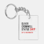 oliver cromwell statue  Acrylic Keychains