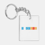 Ti adoro  Acrylic Keychains