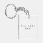 Nerdy Unicorn
 Bacon  Acrylic Keychains
