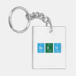 REEM  Acrylic Keychains