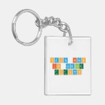 Santa Clause
  Is Coming 
 ToTown  Acrylic Keychains