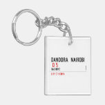 DANDORA  NAIROBI   Acrylic Keychains