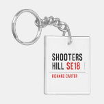 Shooters  Hill  Acrylic Keychains