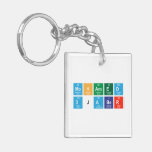 Mohamed
 Djaber  Acrylic Keychains