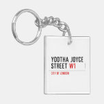 YOOTHA JOYCE Street  Acrylic Keychains